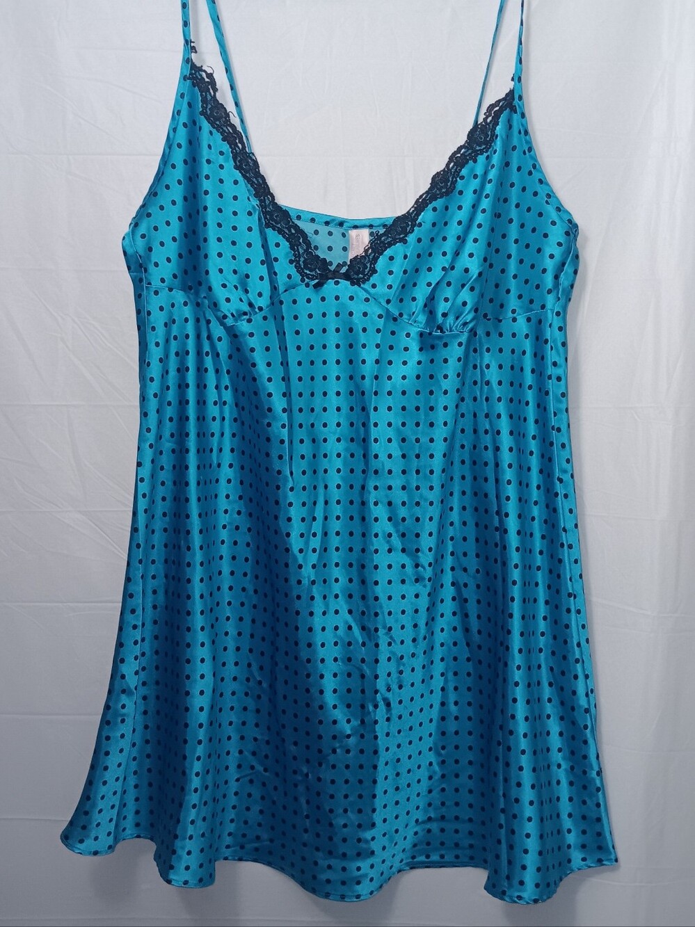 Secret Treasures Sleepwear Satin-Style Camisole Chemise Slip-Dress